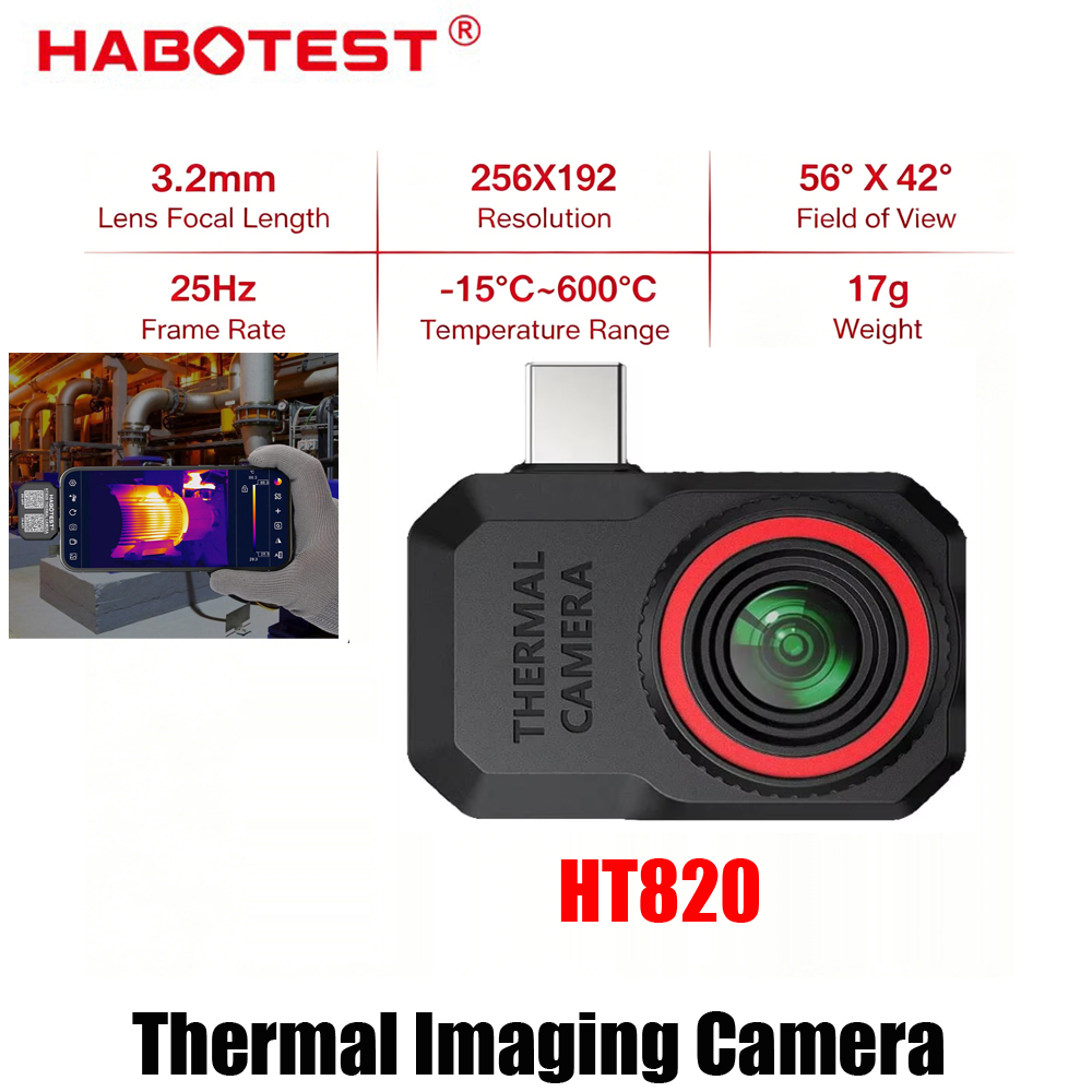 2026 New HABOTEST HT820 Phone  - Thermal Imaging Camera Pcb Repair 评论和价格