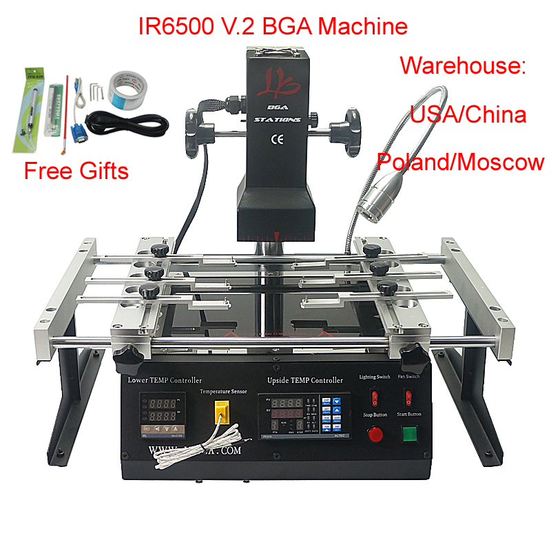 Solder Station 2 Zones IR6500  - Infrared Bga Rework Station 评论和价格