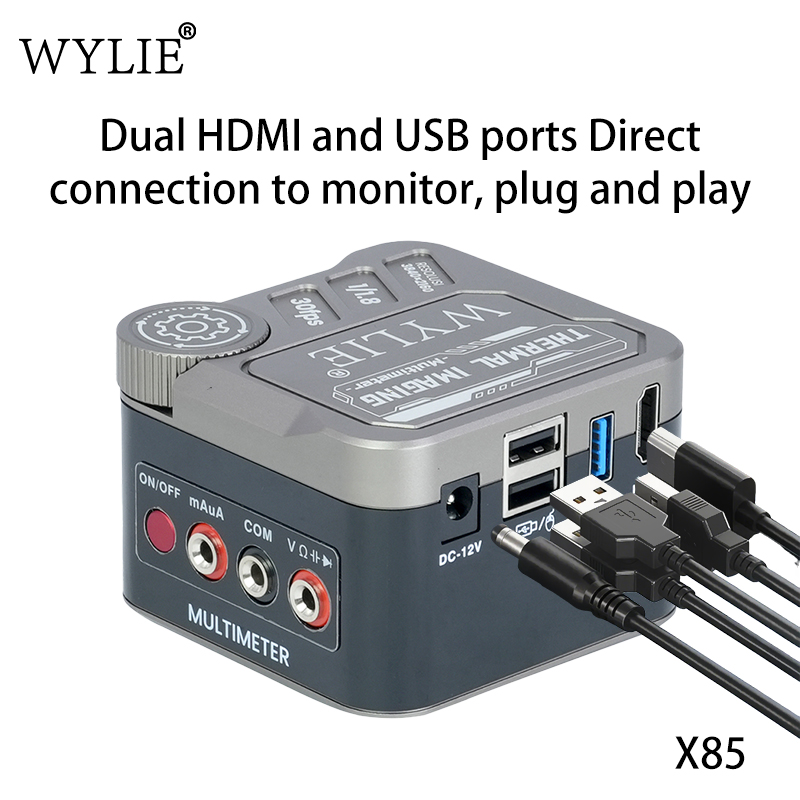 WYLIE X85 4K Industrial Micros - 4K Microscope Camera Sony Sensor 评论和价格